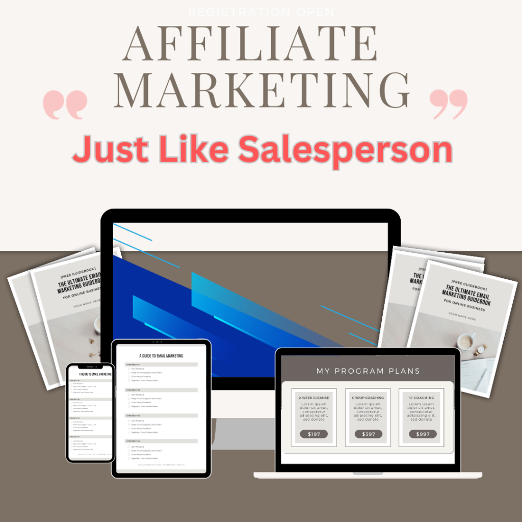 What's Affiliate marketing